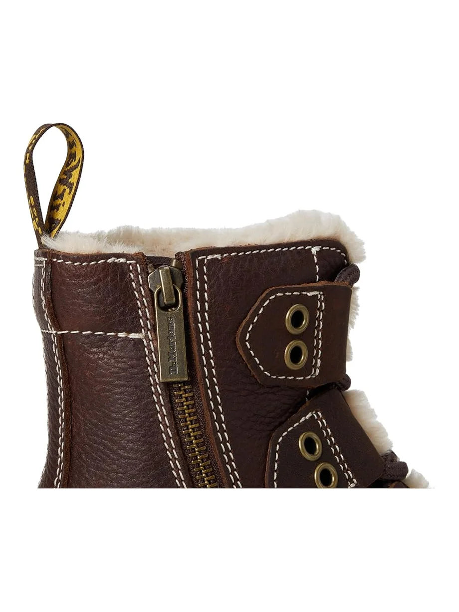 Женские ботинки Dr. Martens 1460 LTT FL — изображение 6 из 7, коричневый