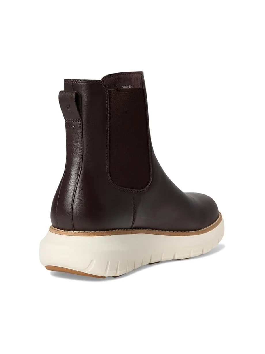 Женские водонепроницаемые ботинки Cole Haan Zerogrand Rexanna Chelsea — изображение 5 из 7, темный/слоновая кость