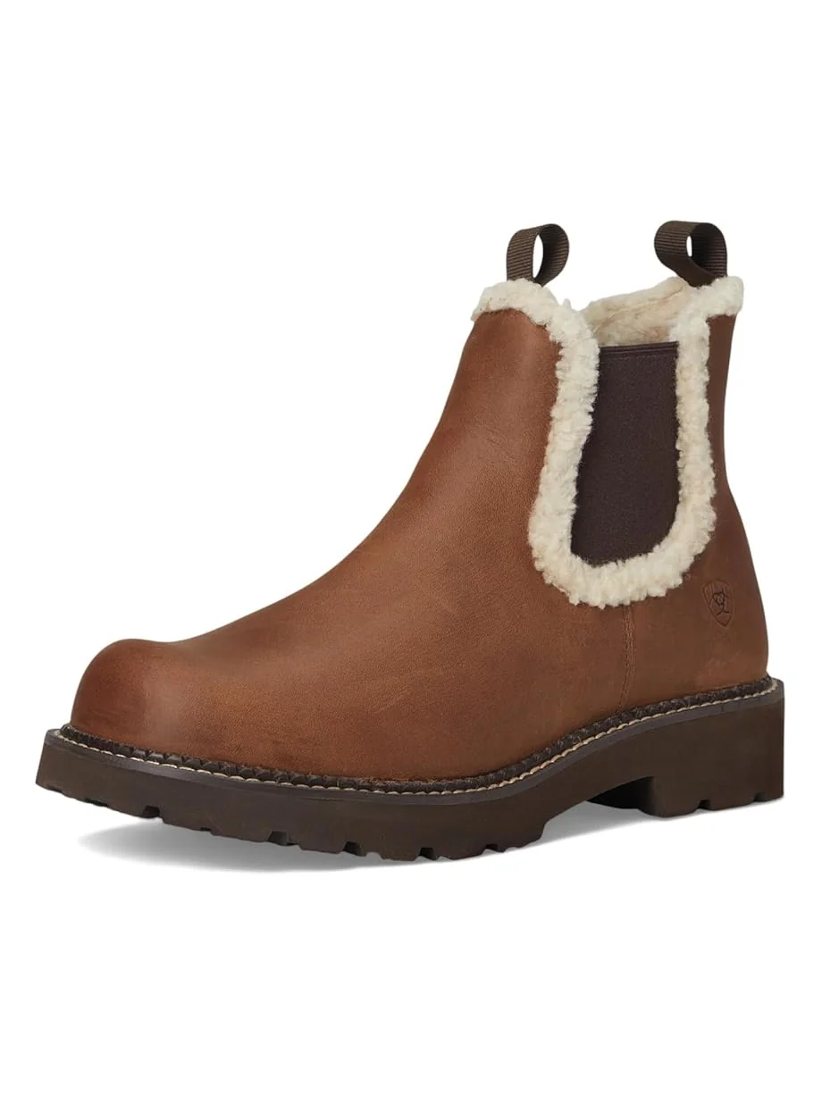 Женские ботинки Ariat Fatbaby Chelsea Cozy — изображение 7 из 7, коричневый