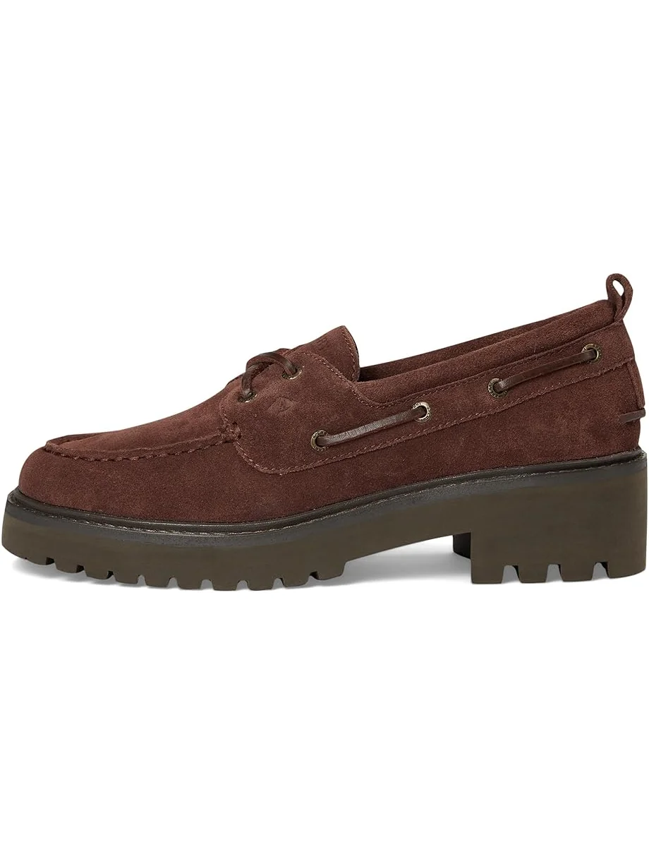 Женские лодочные ботинки Sperry Ao 2 Eye Lug — изображение 4 из 7, коричневый