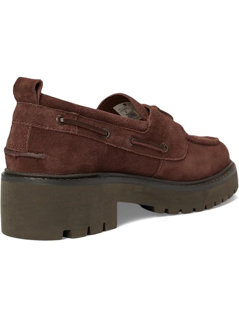 Женские лодочные ботинки Sperry Ao 2 Eye Lug — изображение 5 из 7, коричневый