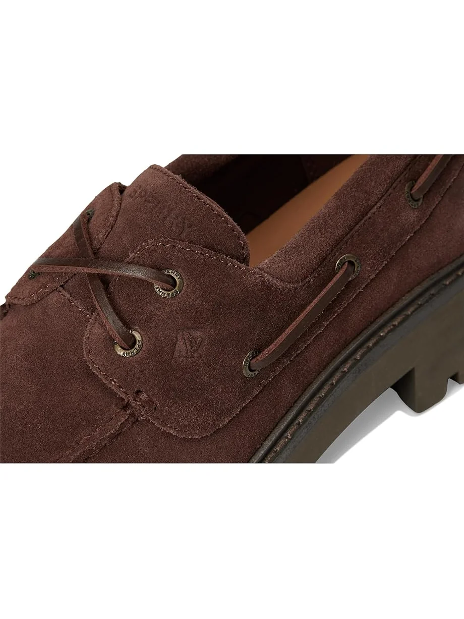 Женские лодочные ботинки Sperry Ao 2 Eye Lug — изображение 6 из 7, коричневый