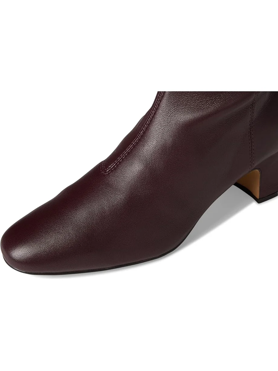 Женские ботинки Birdies Starling 50 Bootie Leather — изображение 2 из 7, бордовый