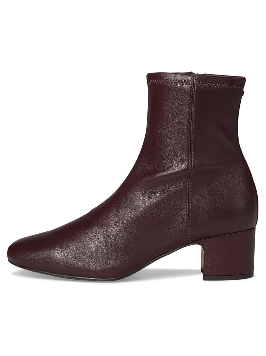 Женские ботинки Birdies Starling 50 Bootie Leather — изображение 4 из 7, бордовый