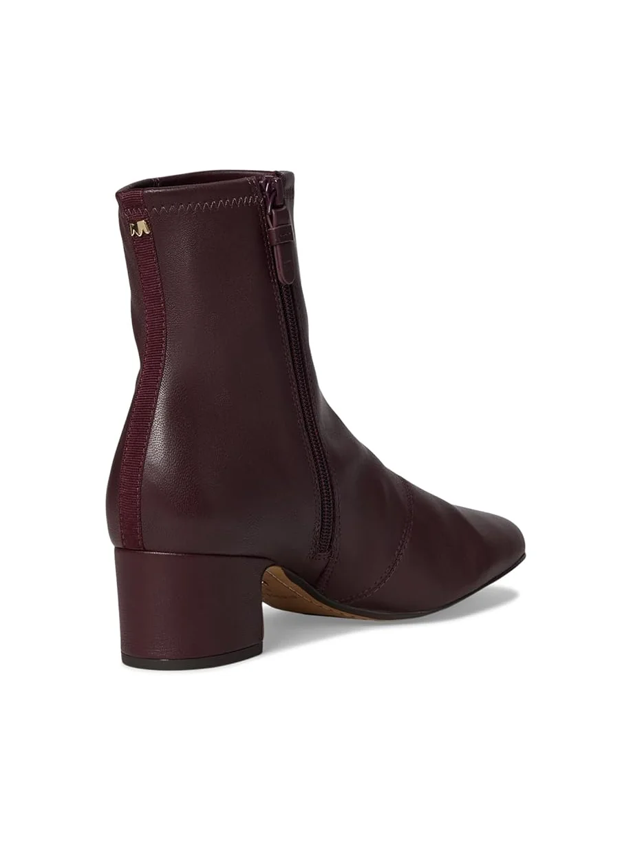 Женские ботинки Birdies Starling 50 Bootie Leather — изображение 5 из 7, бордовый