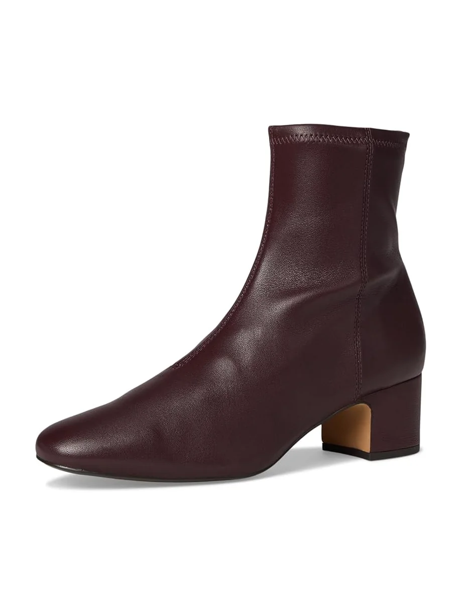 Женские ботинки Birdies Starling 50 Bootie Leather — изображение 7 из 7, бордовый