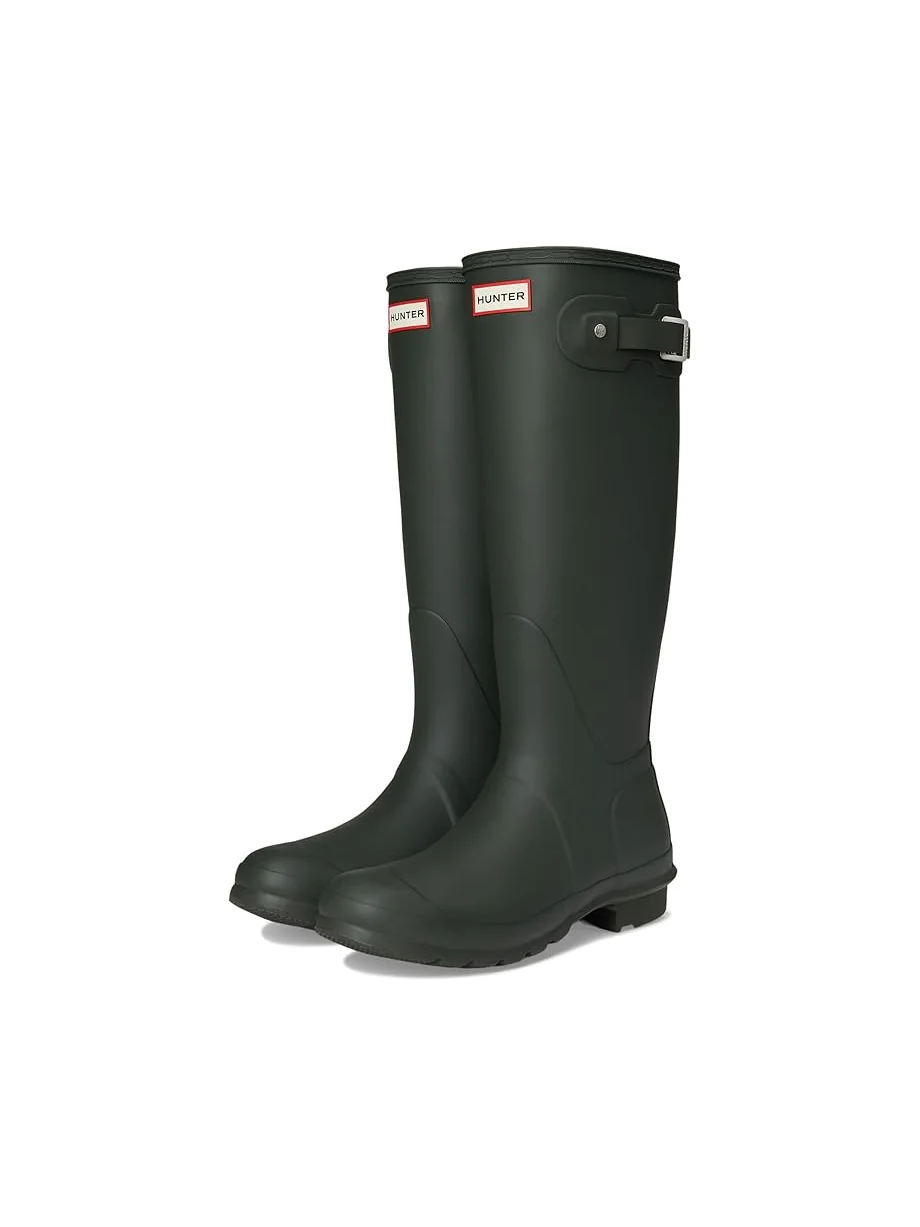 Женские ботинки Hunter Original Tall — изображение 1 из 7, темный зеленый