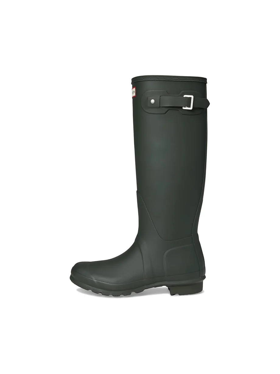 Женские ботинки Hunter Original Tall — изображение 4 из 7, темный зеленый