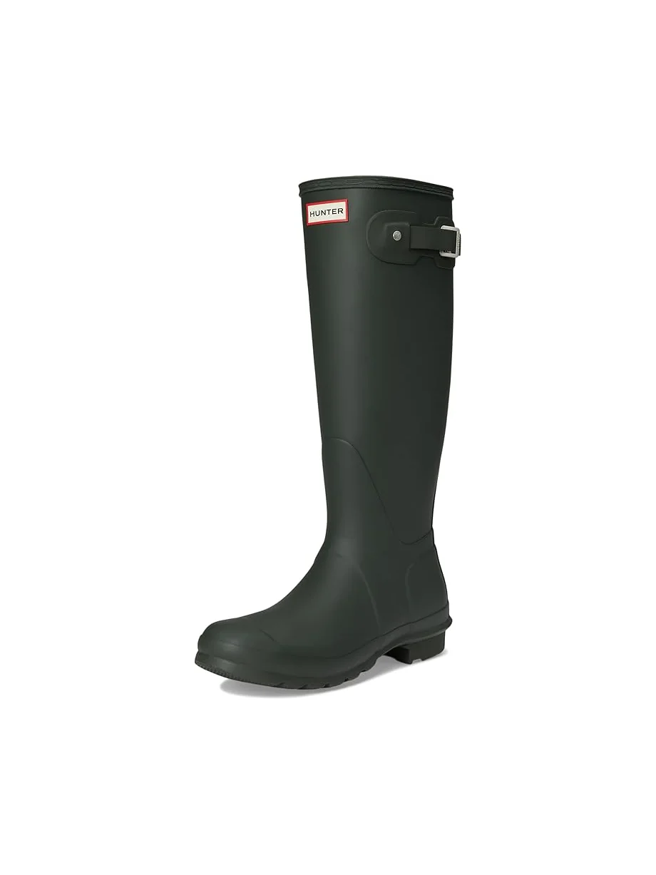 Женские ботинки Hunter Original Tall — изображение 7 из 7, темный зеленый