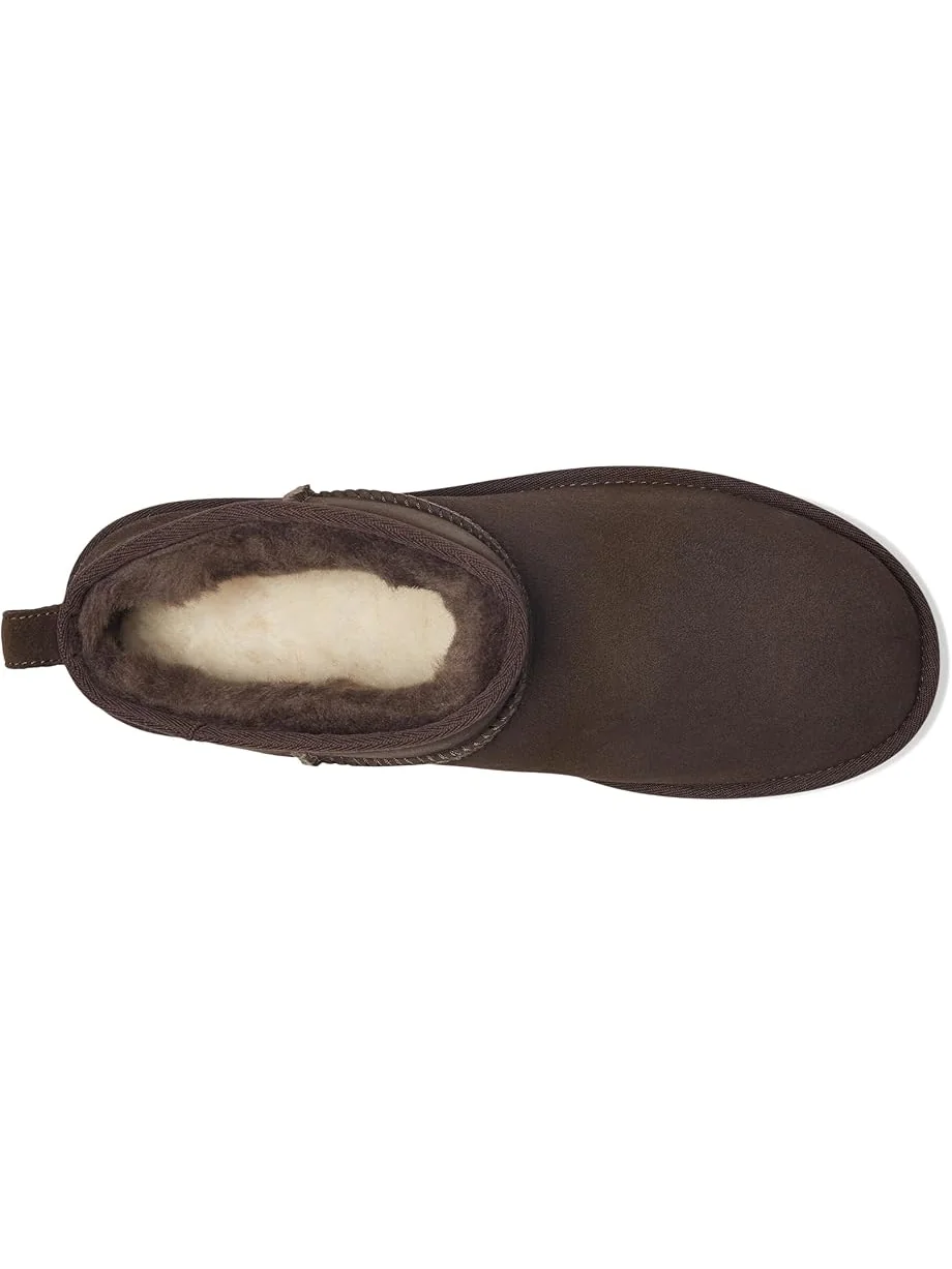 Мужские ботинки UGG Classic Ultra Mini — изображение 2 из 7, коричневый