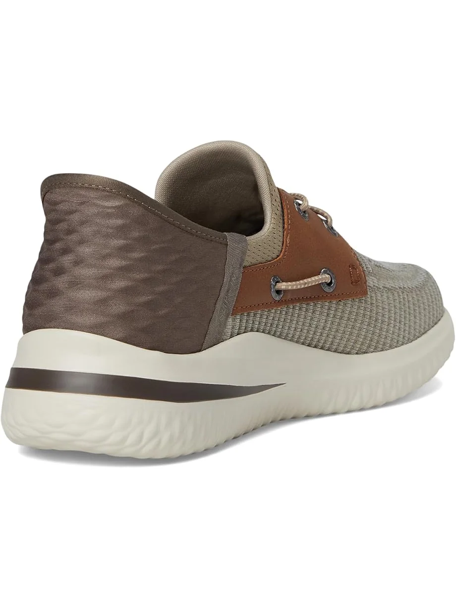 Мужские кроссовки SKECHERS Delson 3.0 Roth Hands Free Slip-Ins — изображение 5 из 7, коричневый