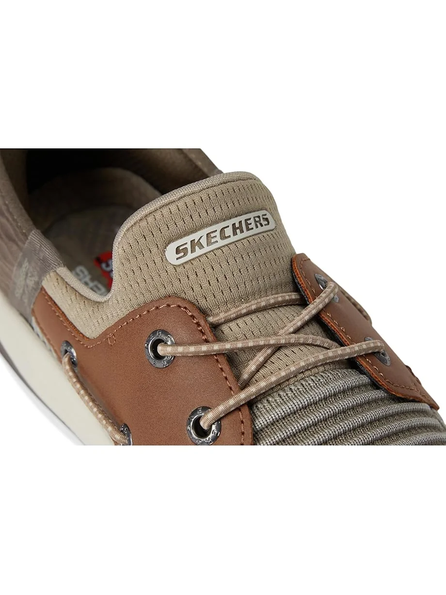 Мужские кроссовки SKECHERS Delson 3.0 Roth Hands Free Slip-Ins — изображение 6 из 7, коричневый