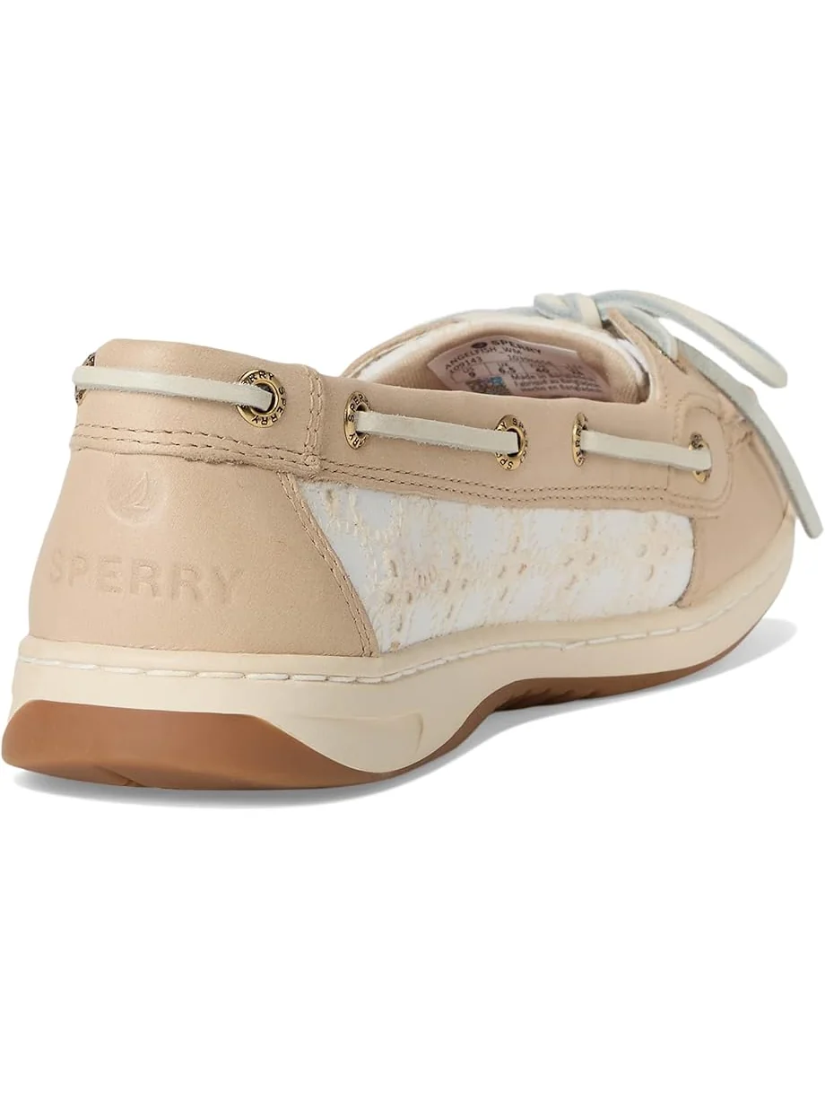 Женские лодочные ботинки Sperry Angelfish 2-Eye — изображение 5 из 7, розовый