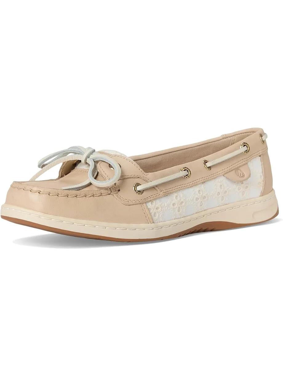 Женские лодочные ботинки Sperry Angelfish 2-Eye — изображение 7 из 7, розовый