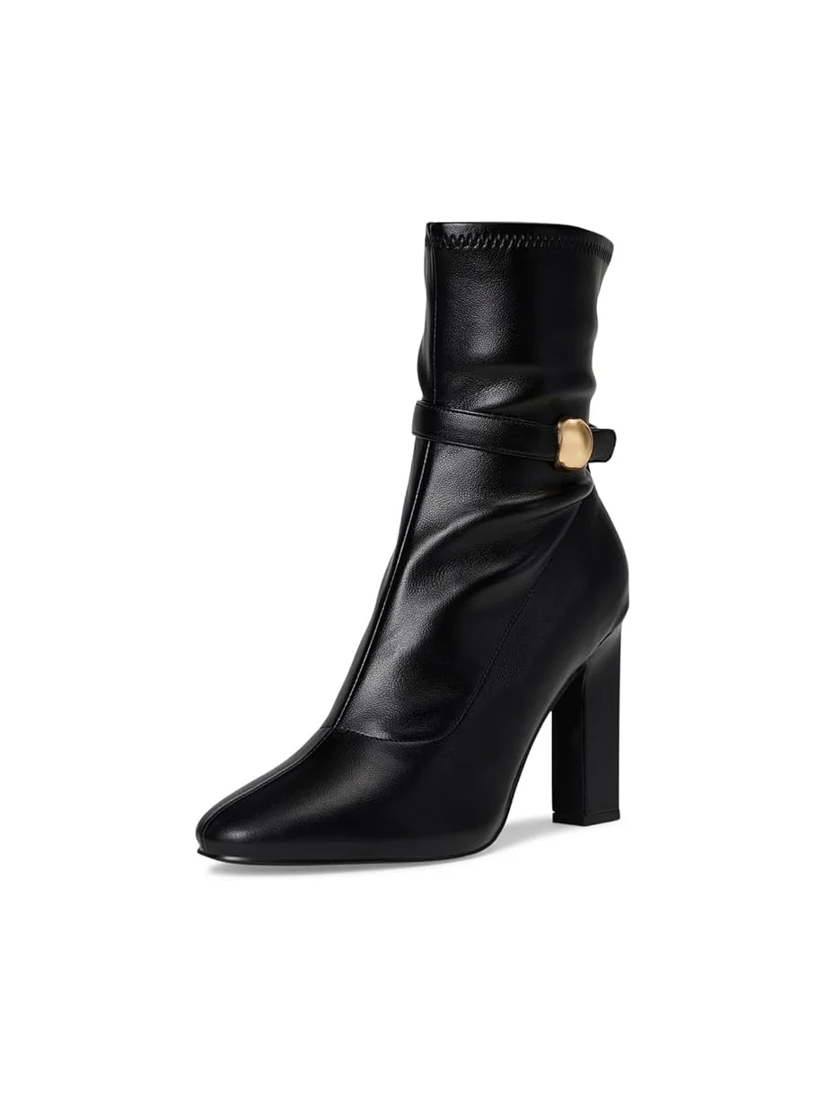 Женские ботинки Steve Madden Aroma — изображение 7 из 7, черный/золотистый