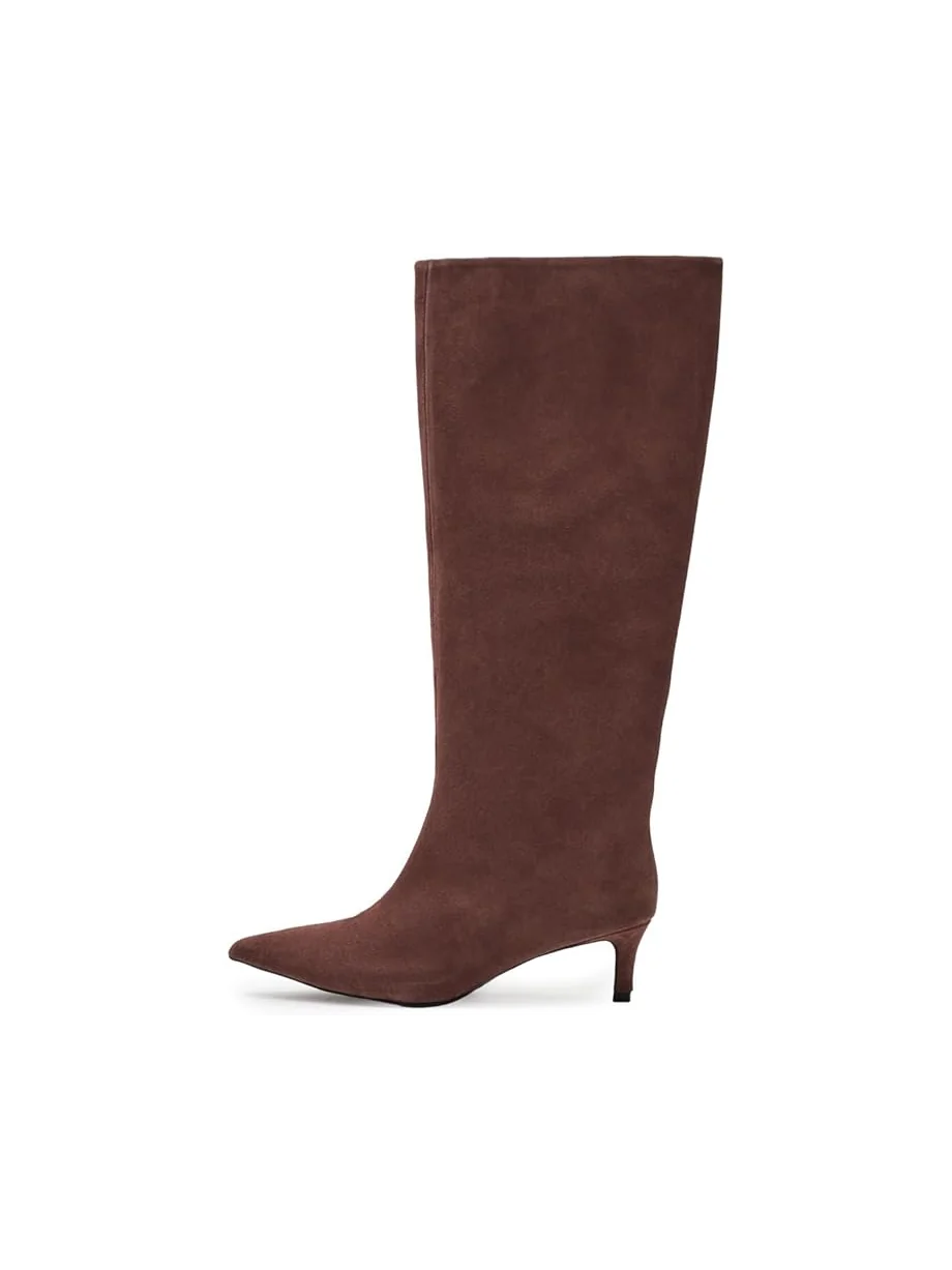 Женские ботинки Free People Kiki Kitten Heel — изображение 4 из 7, эспрессо