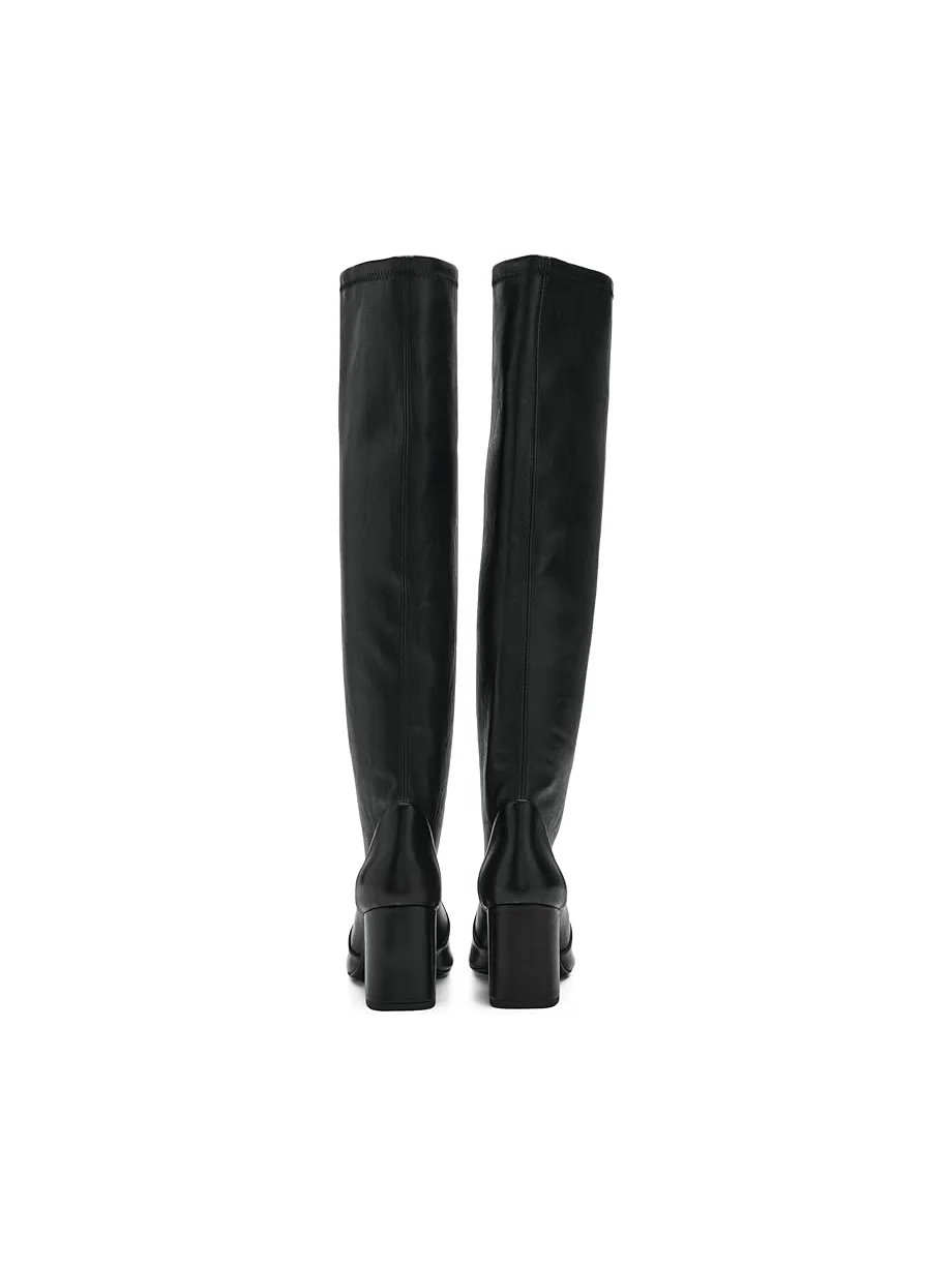 Женские ботинки Stuart Weitzman Lucie Boot 75 — изображение 7 из 7, черный