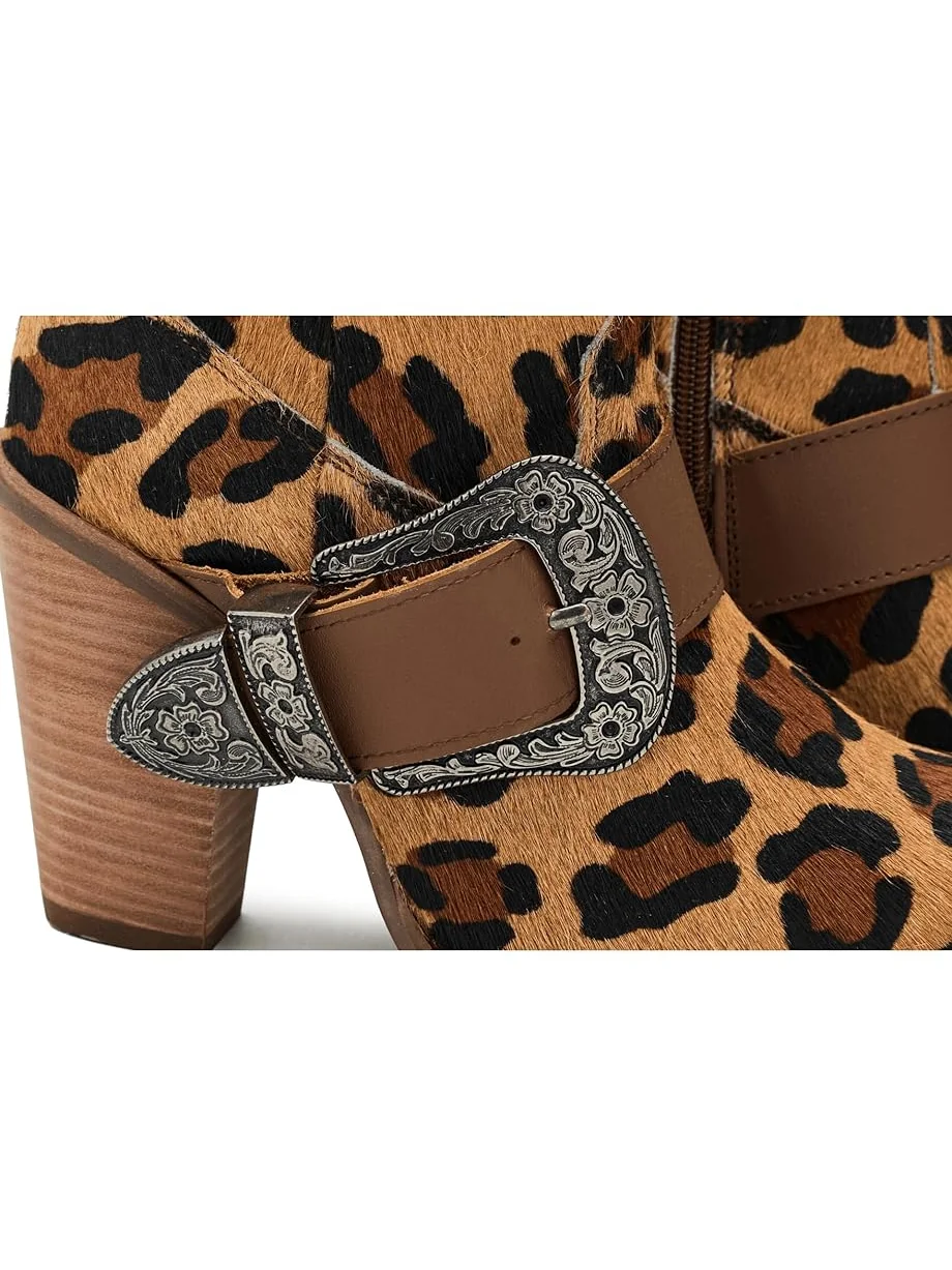 Женские ботинки Dingo Spur Crazy, Leopard — изображение 6 из 7, леопардовый