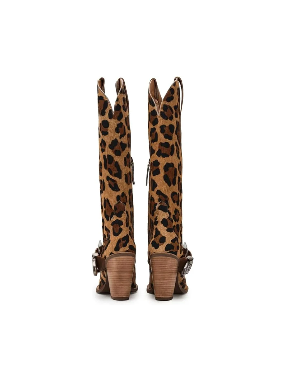 Женские ботинки Dingo Spur Crazy, Leopard — изображение 7 из 7, леопардовый