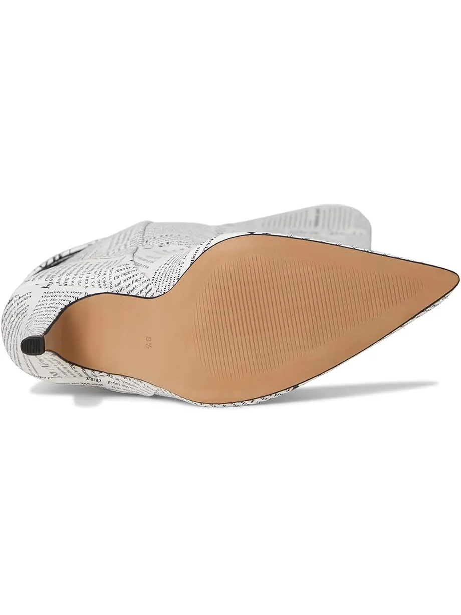 Женские ботинки Steve Madden Baddie — изображение 3 из 7, белый/черный