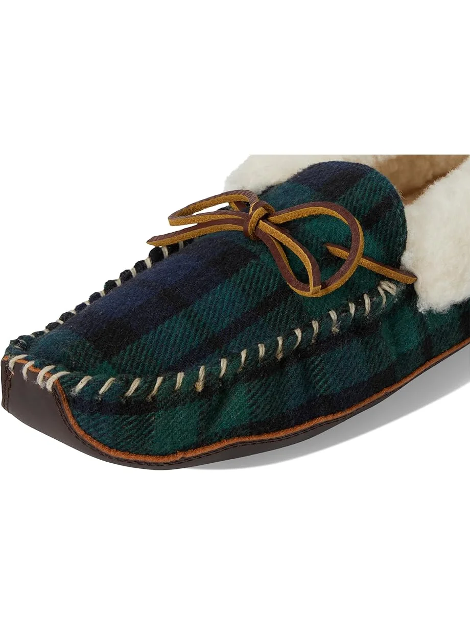 Мужские тапочки Polo Ralph Lauren Yarmond — изображение 6 из 7, коричневый