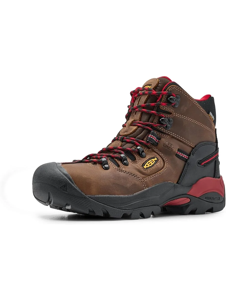 Мужские ботинки KEEN Utility Pittsburgh Energy 6" Waterproof (Comp Toe) — изображение 1 из 7, черный
