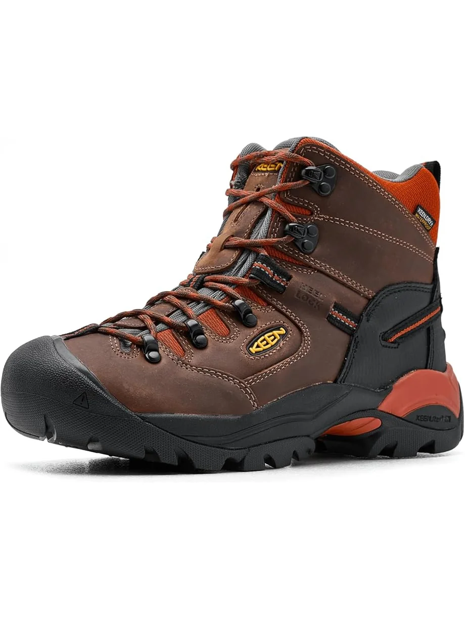 Мужские ботинки KEEN Utility Pittsburgh Energy 6" Waterproof (Soft Toe) — черный