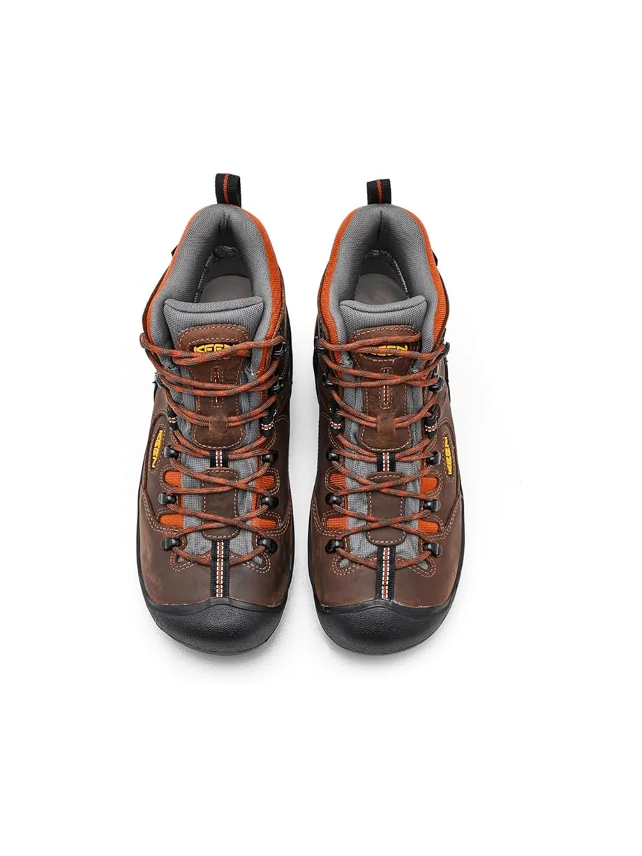 Мужские ботинки KEEN Utility Pittsburgh Energy 6" Waterproof (Soft Toe) — изображение 2 из 7, коричневый/черный