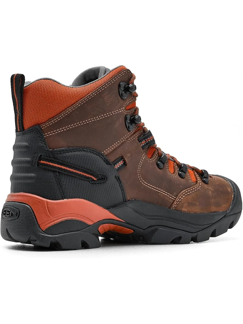 Мужские ботинки KEEN Utility Pittsburgh Energy 6" Waterproof (Soft Toe) — изображение 3 из 7, коричневый/черный