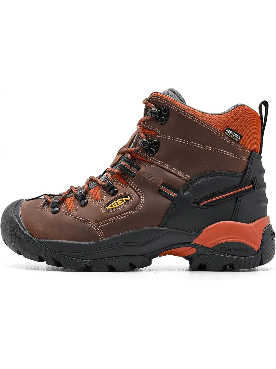 Мужские ботинки KEEN Utility Pittsburgh Energy 6" Waterproof (Soft Toe) — изображение 4 из 7, коричневый/черный