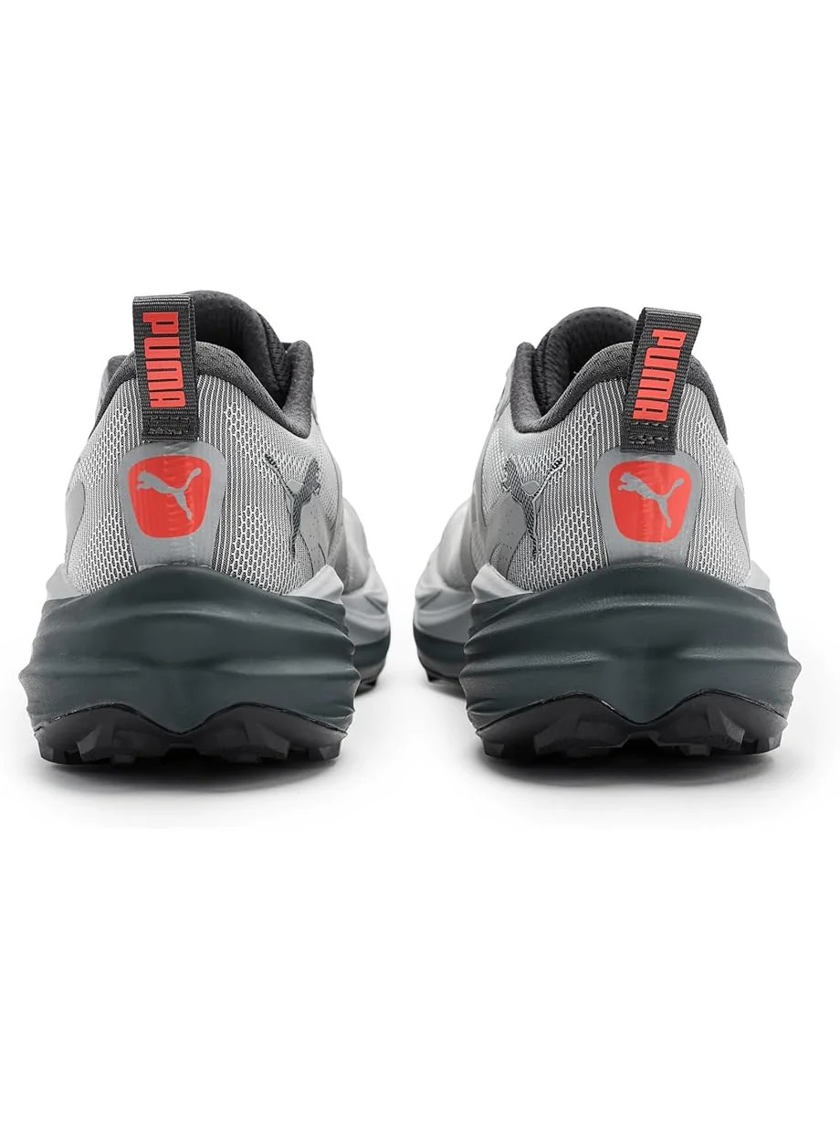 Мужские кроссовки PUMA Voyage Nitro 4 Trail Running — изображение 7 из 7, серый/красный