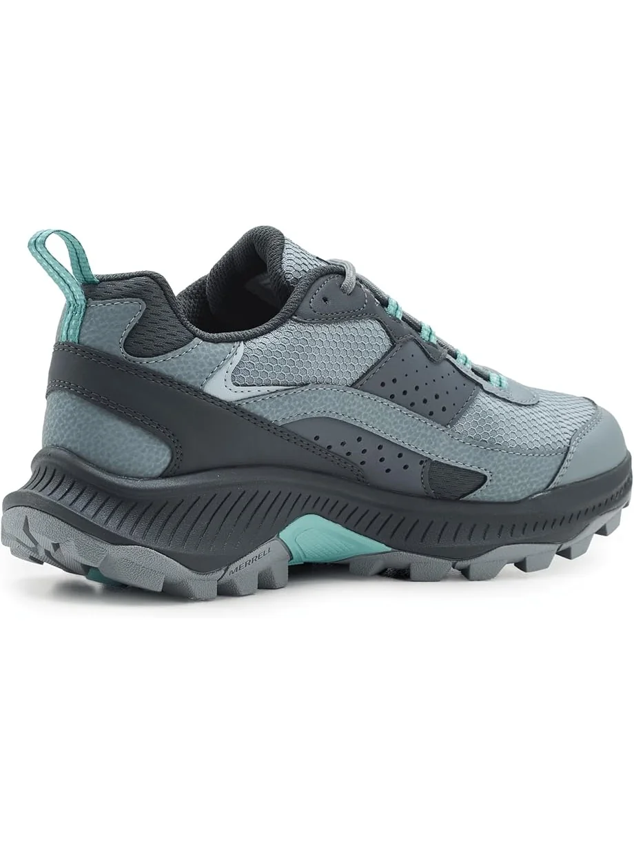 Женские треккинговые ботинки Merrell Speed Strike 2 Waterproof — изображение 3 из 7, каменный серый