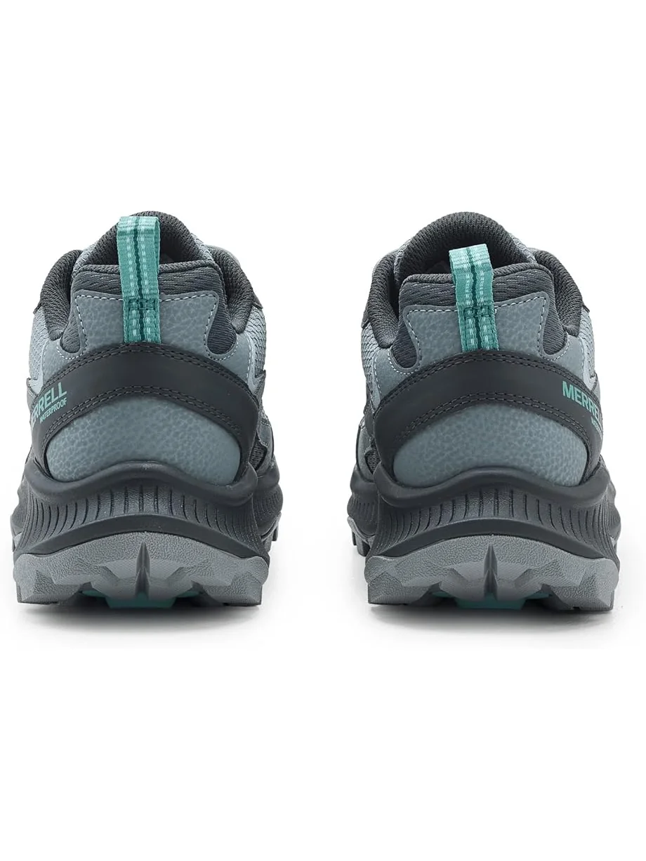 Женские треккинговые ботинки Merrell Speed Strike 2 Waterproof — изображение 7 из 7, каменный серый