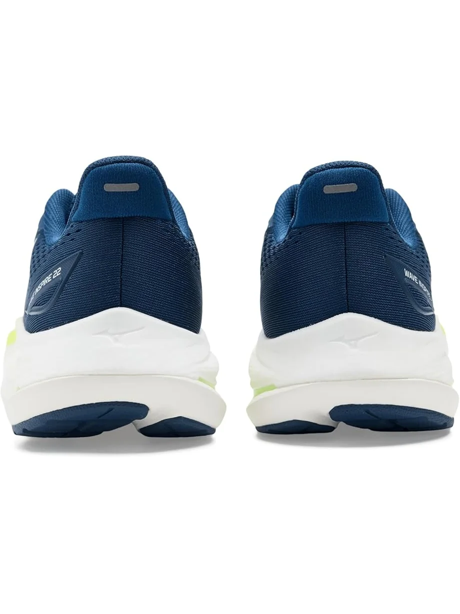 Мужские кроссовки Mizuno Wave Inspire 22 — изображение 7 из 7, синий/белый