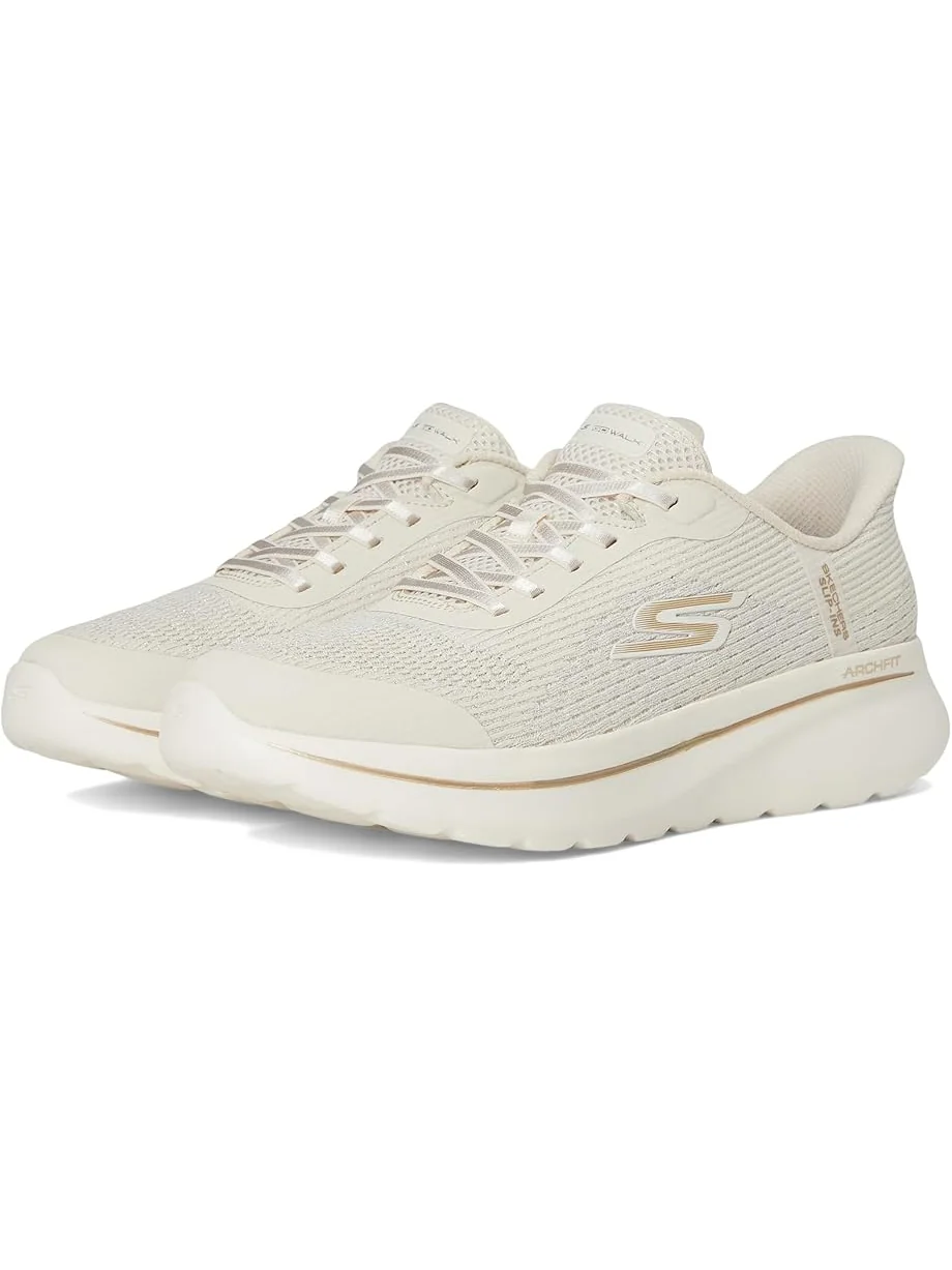Женские кроссовки SKECHERS Performance Go Walk Arch Fit N-Joy Ria Hands Free Slip-Ins