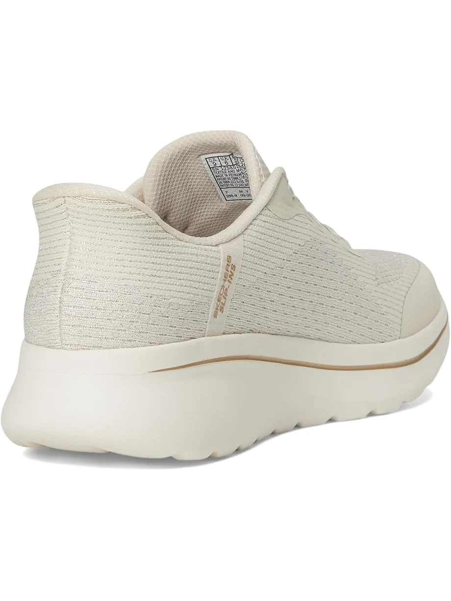 Женские кроссовки SKECHERS Performance Go Walk Arch Fit N-Joy Ria Hands Free Slip-Ins — изображение 5 из 7, прозрачный