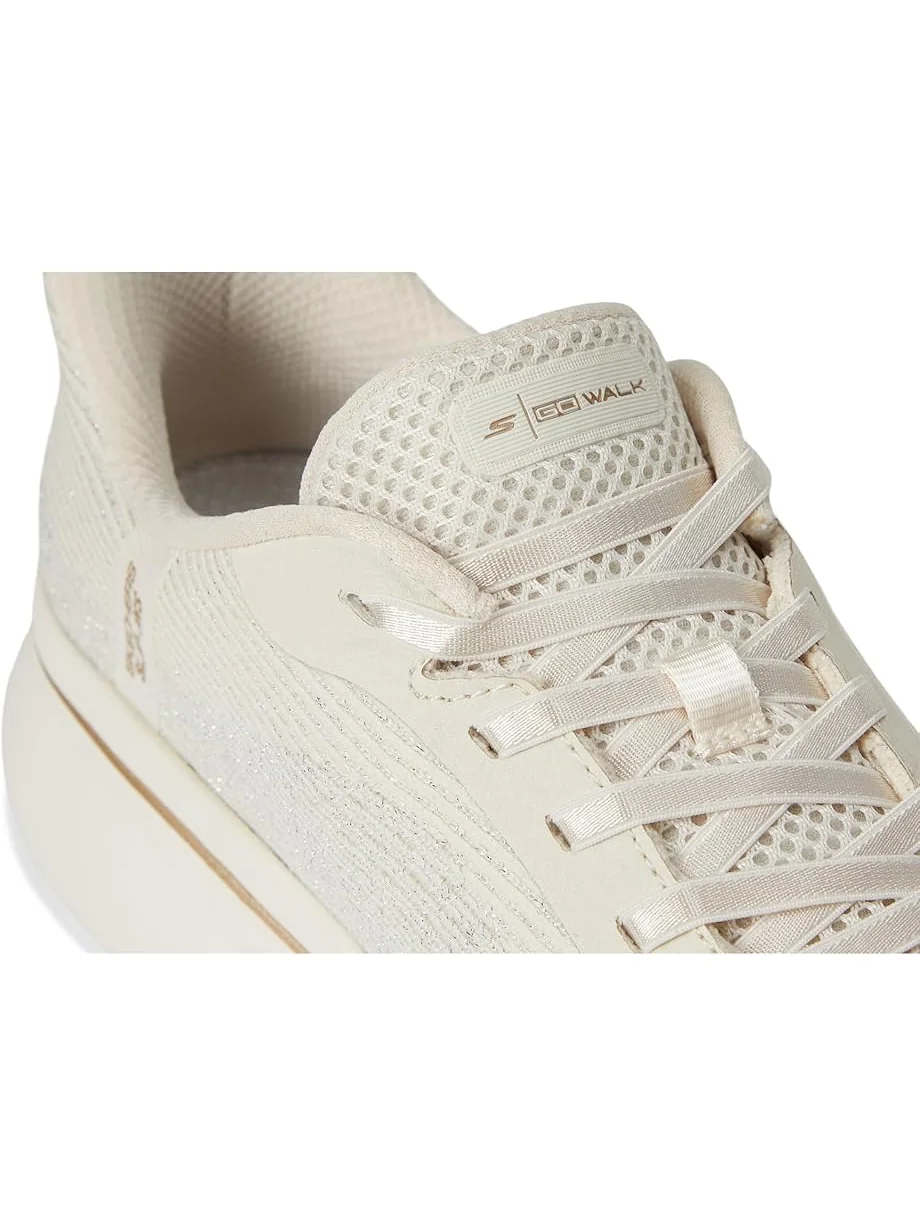 Женские кроссовки SKECHERS Performance Go Walk Arch Fit N-Joy Ria Hands Free Slip-Ins — изображение 6 из 7, прозрачный
