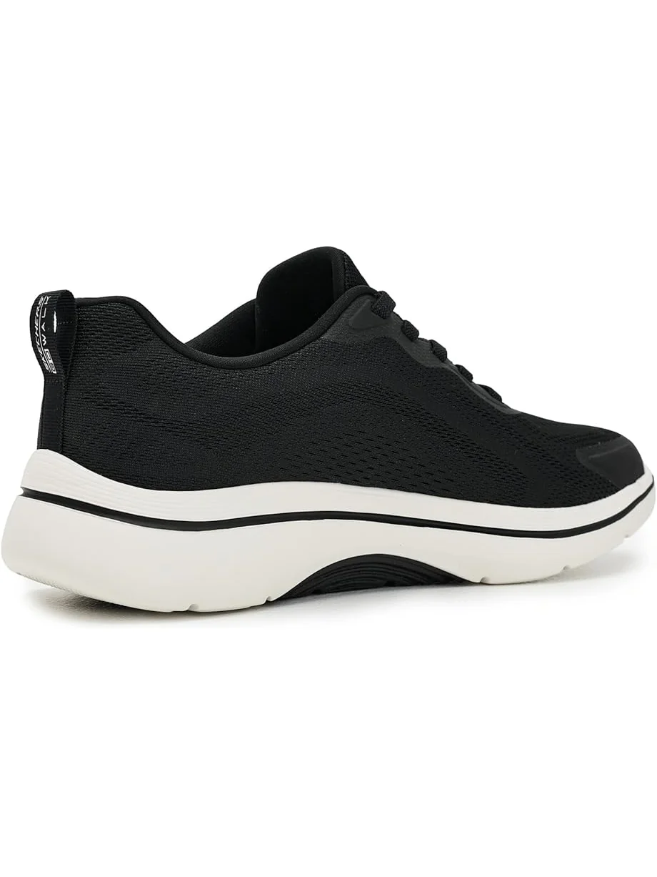 Мужские кроссовки SKECHERS Performance Go Walk Arch-Fit 2.0 Hands Free Slip-In — изображение 3 из 7, черный/белый