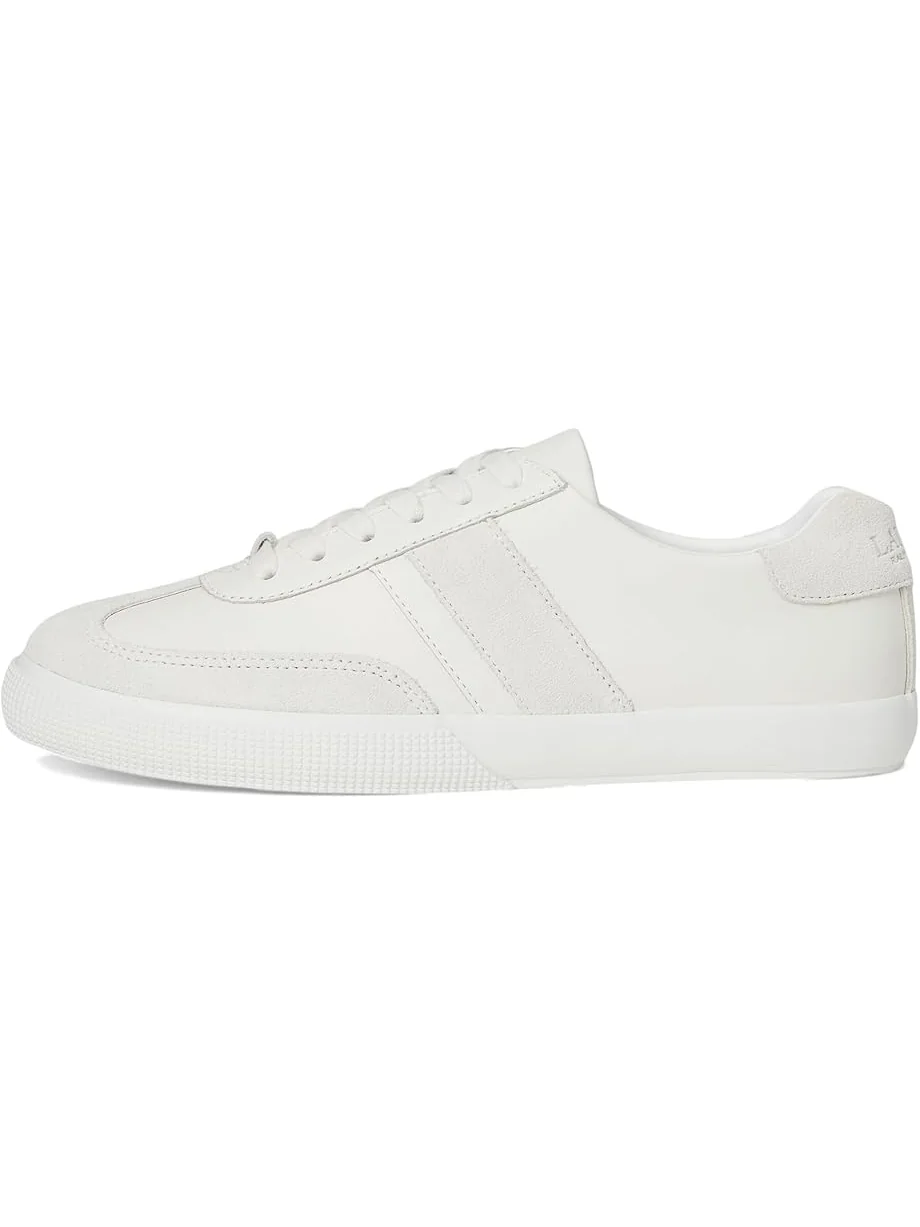 Женские кеды Lauren Ralph Lauren Braylee Leather & Suede — изображение 4 из 7, белый