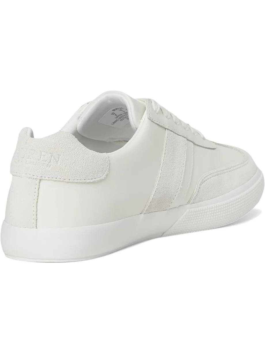 Женские кеды Lauren Ralph Lauren Braylee Leather & Suede — изображение 5 из 7, белый