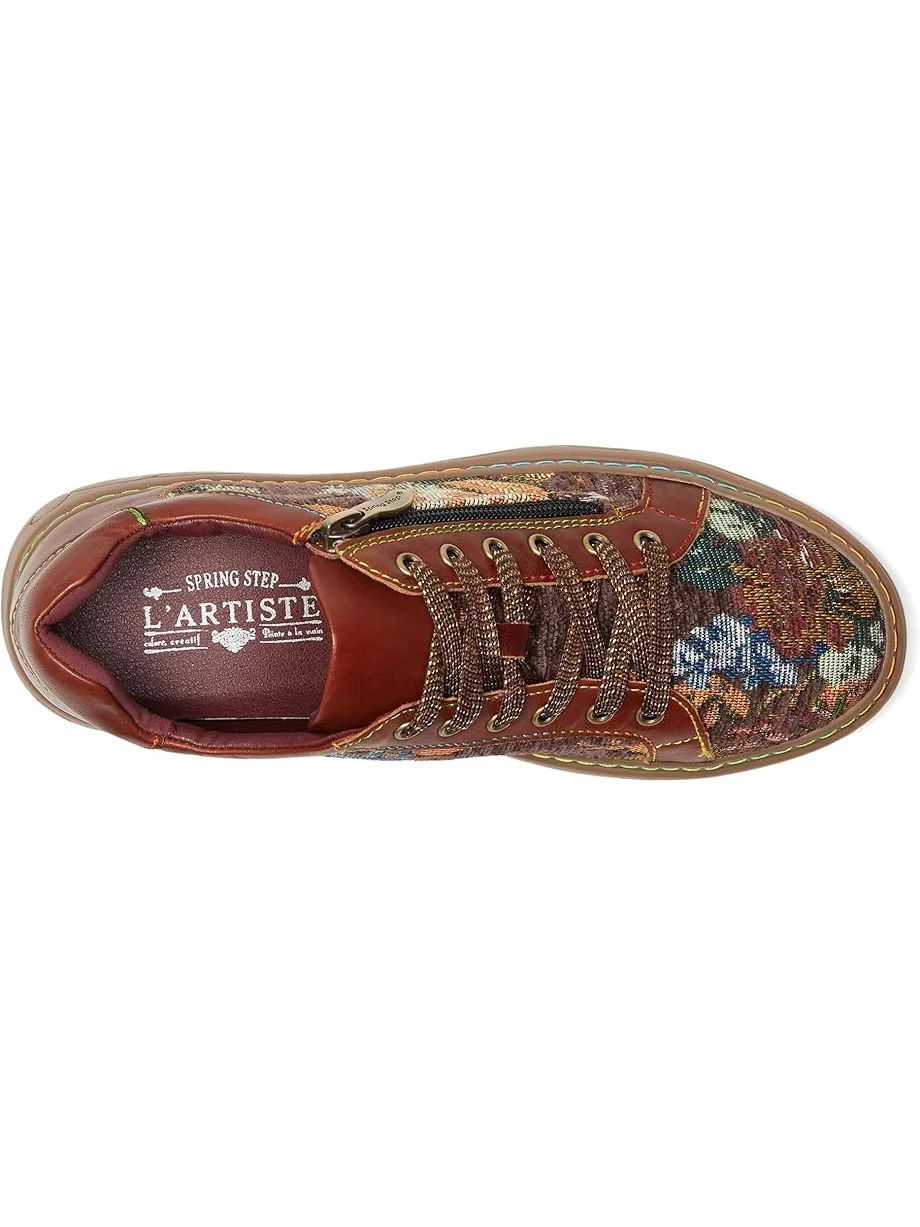 Женские кроссовки L'Artiste by Spring Step Danli-Fab — изображение 2 из 7, коричневый мульти