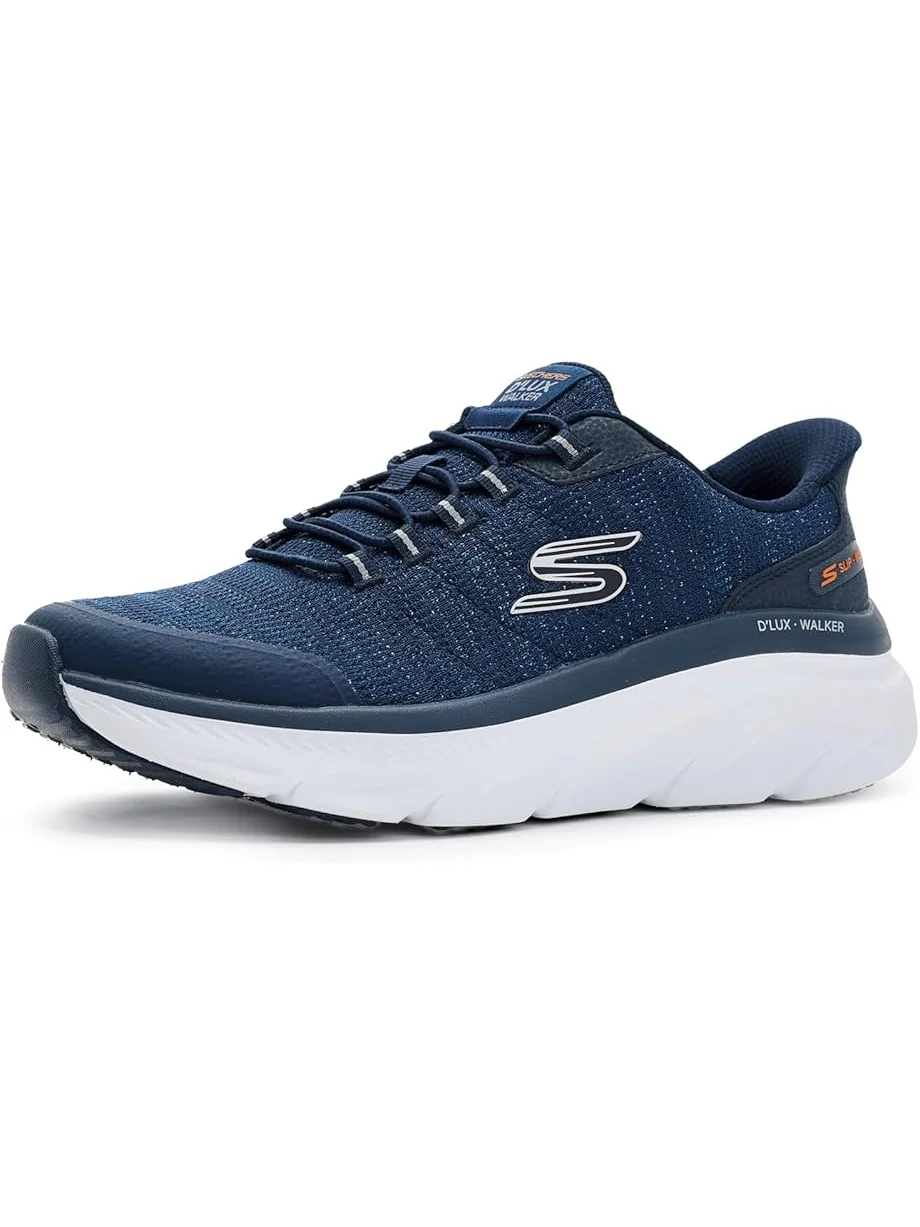 Мужские кроссовки SKECHERS D'Lux Walker 3.0 Drevven Hands Free Slip-In — изображение 1 из 7, темно-синий