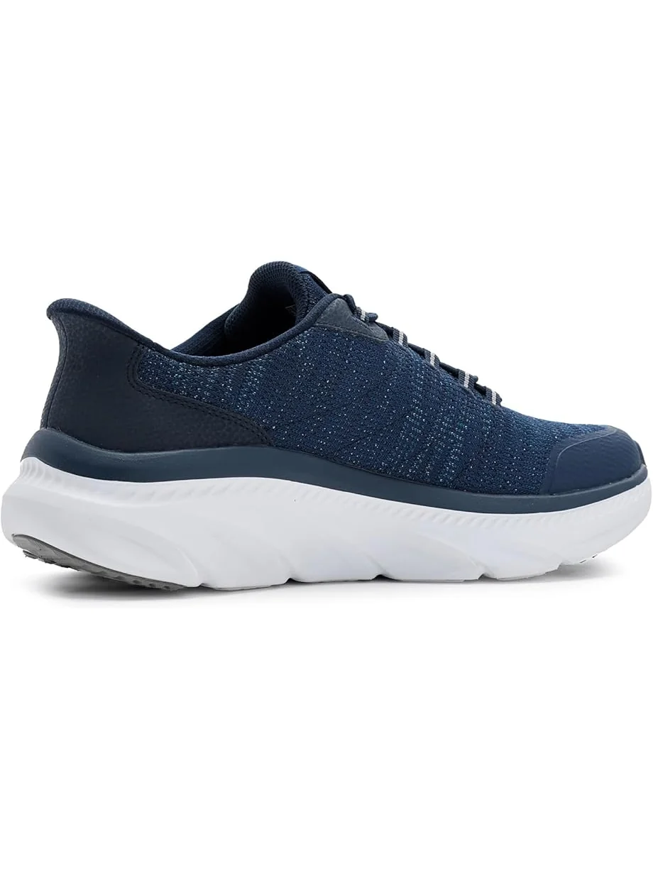 Мужские кроссовки SKECHERS D'Lux Walker 3.0 Drevven Hands Free Slip-In — изображение 3 из 7, темно-синий