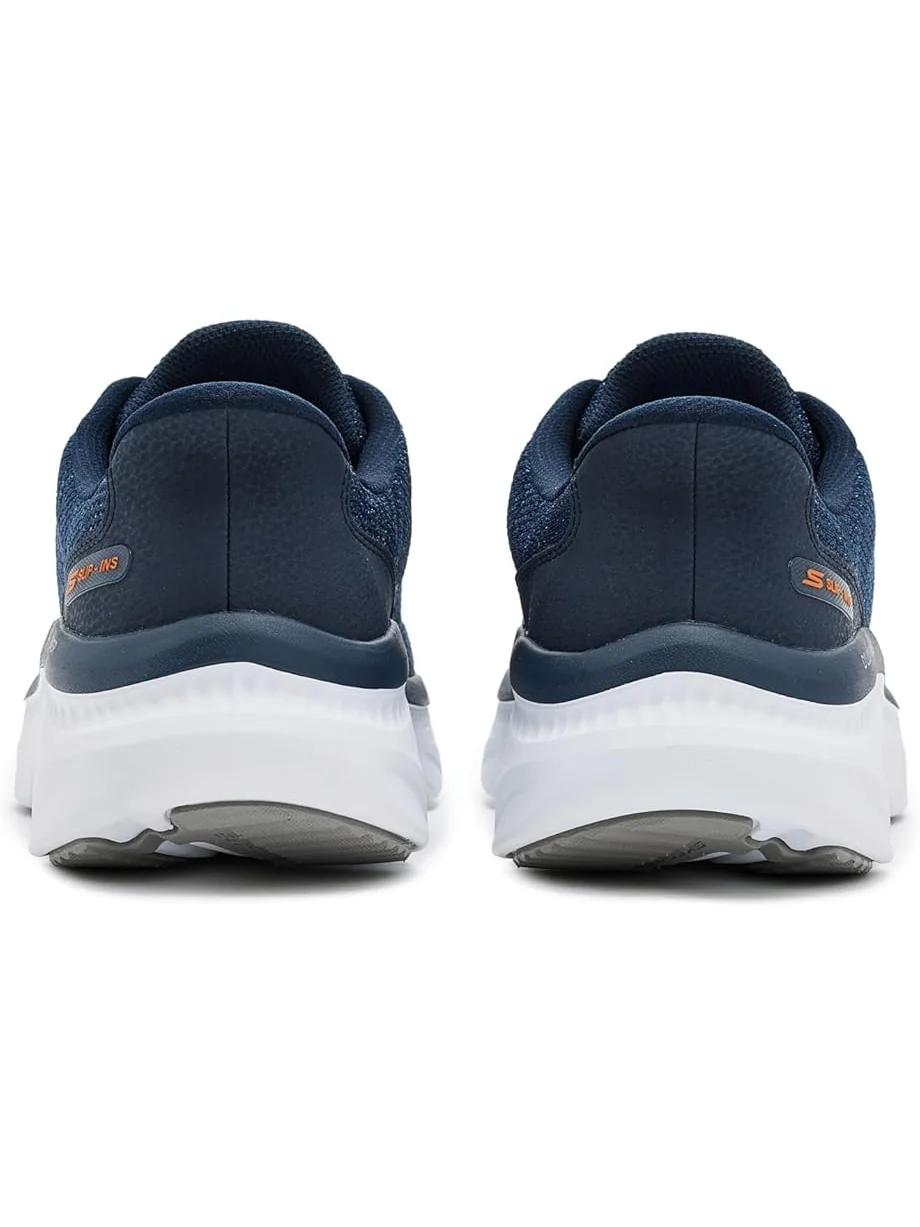 Мужские кроссовки SKECHERS D'Lux Walker 3.0 Drevven Hands Free Slip-In — изображение 7 из 7, темно-синий
