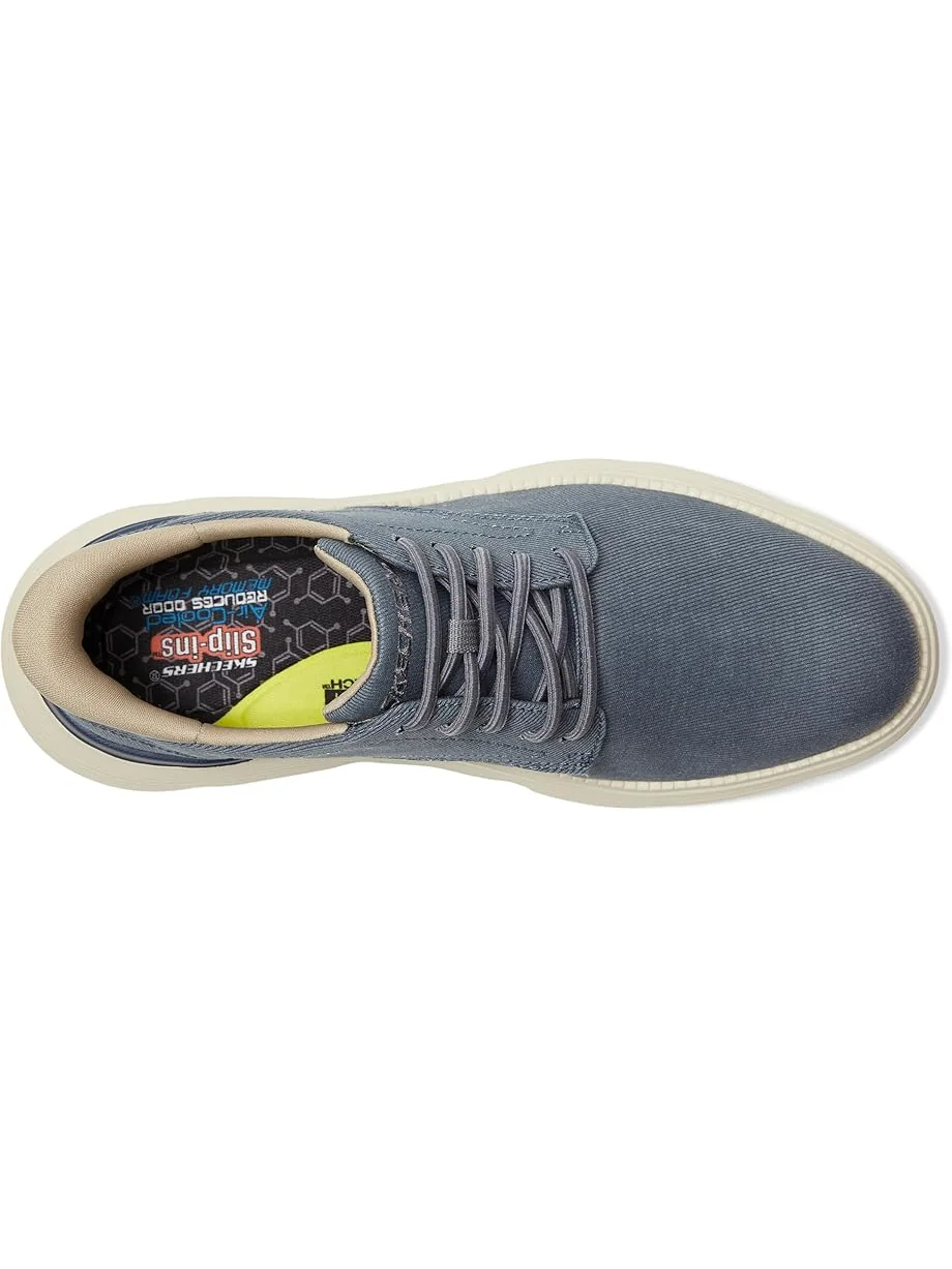 Мужские кроссовки SKECHERS Garza - Clive — изображение 2 из 7, синий