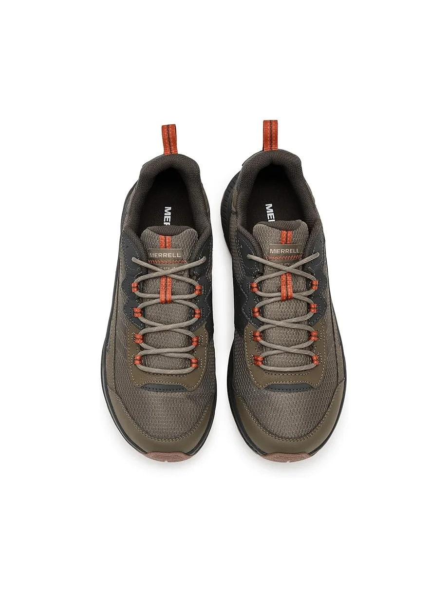 Мужские треккинговые ботинки Merrell Speed Strike 2 Waterproof — изображение 2 из 7, оливковый
