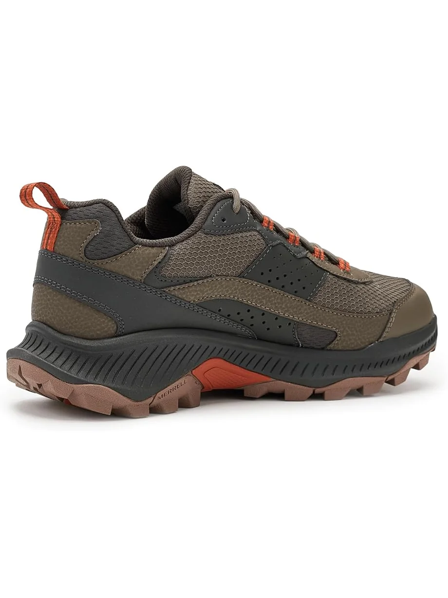 Мужские треккинговые ботинки Merrell Speed Strike 2 Waterproof — изображение 3 из 7, оливковый