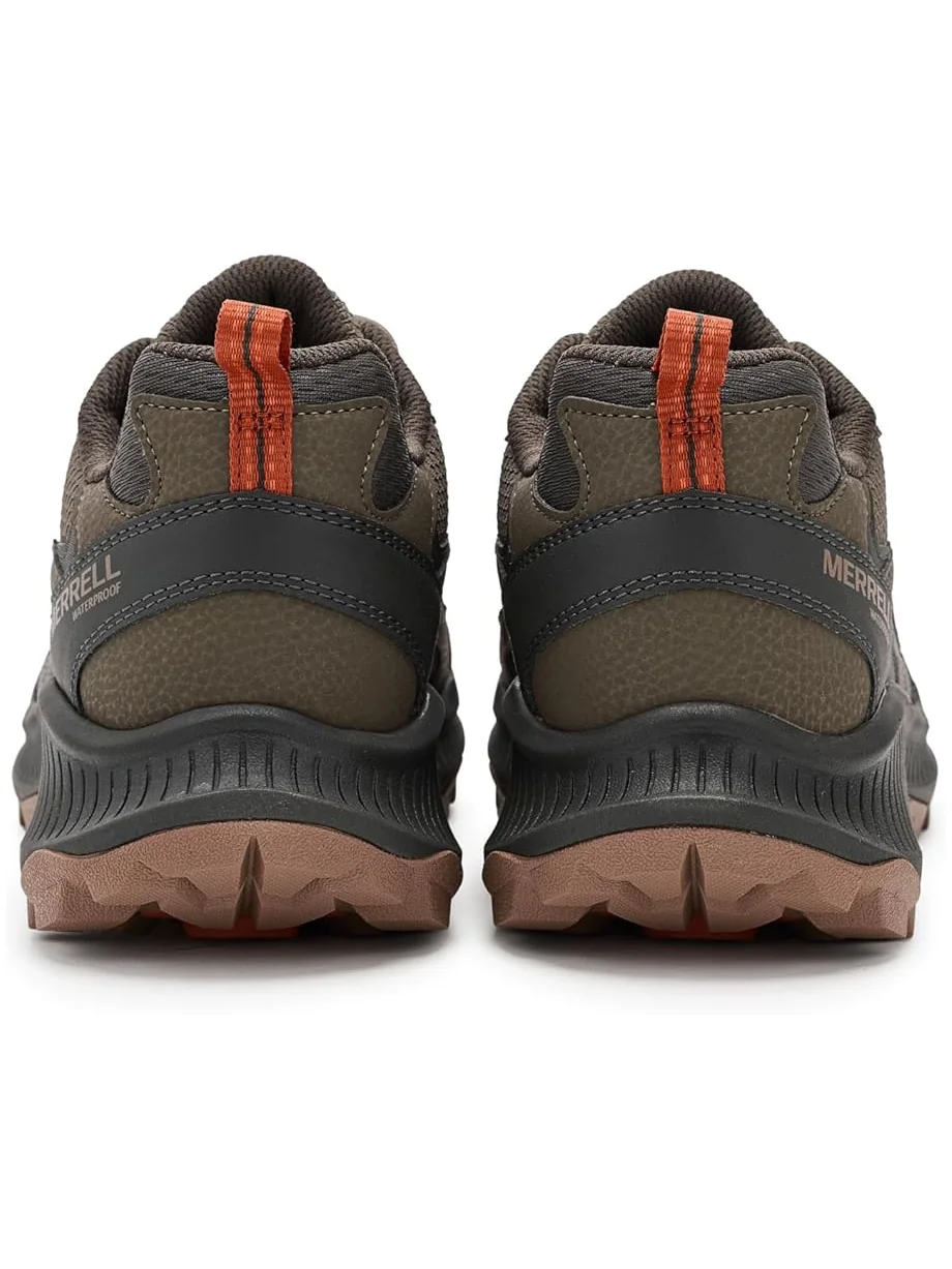 Мужские треккинговые ботинки Merrell Speed Strike 2 Waterproof — изображение 7 из 7, оливковый