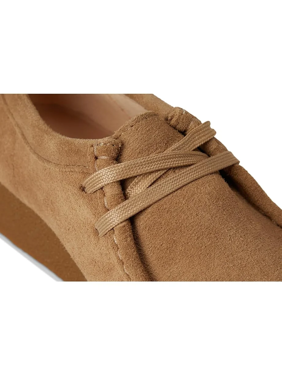 Женские топсайдеры Clarks Wallabee Evo — изображение 6 из 7, темный песочный