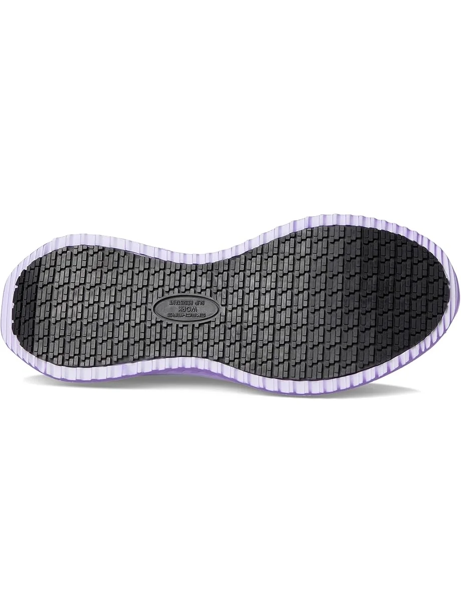 Женские кроссовки SKECHERS Work Tilido - Ombray Comp Toe — изображение 3 из 7, черный/фиолетовый